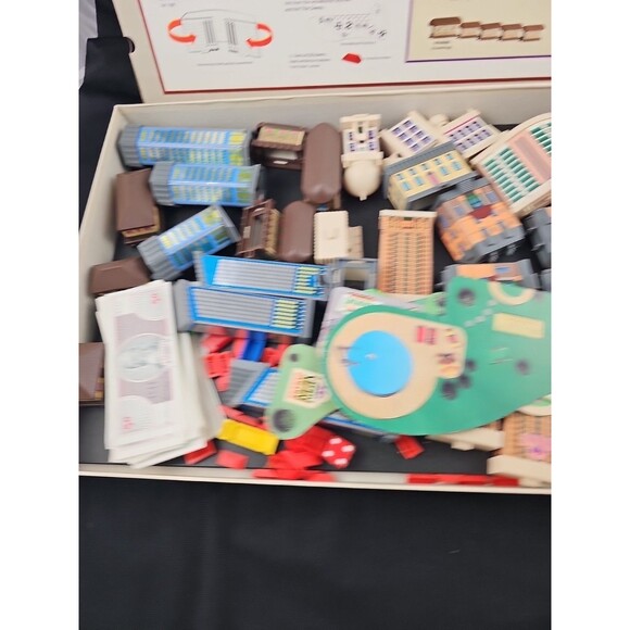 Vintage 1987 Milton Bradley MB HOTELS Real Estate Money Board Game 100% Complete - Picture 10 of 11